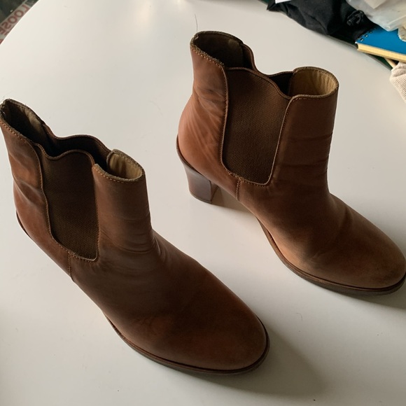 A.P.C. Leather Ankle Boots - Picture 5 of 9